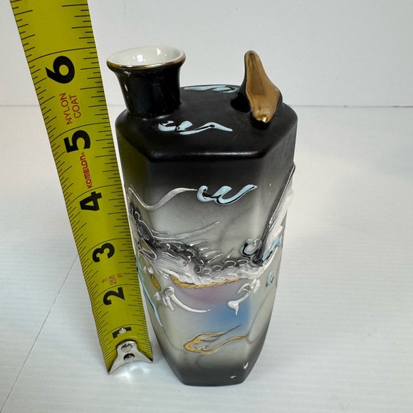 Moriage Japan Dragonware Saki Tea Set Vintage 1940’s Whistling Bird Hand Painted - Picture 13 of 16